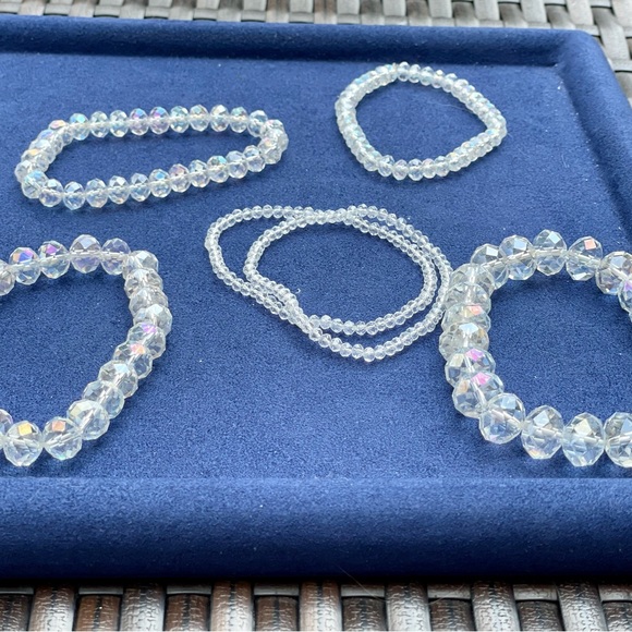 Set of 6 sparkly bracelets - Picture 6 of 7